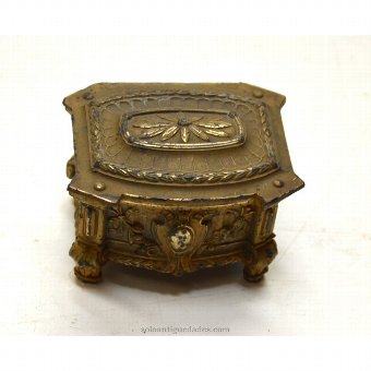 Small bronze casket Baroque d