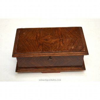 Antigua collection box based on ladder