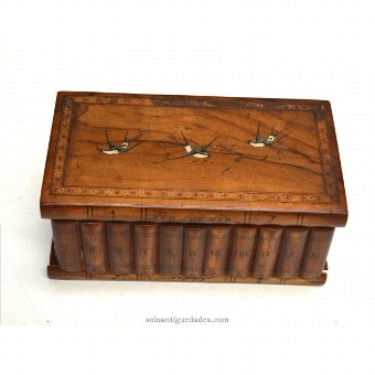 Collection box with secret compartments