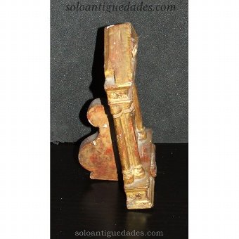 Antique Small altar with relief of Jesus Christ
