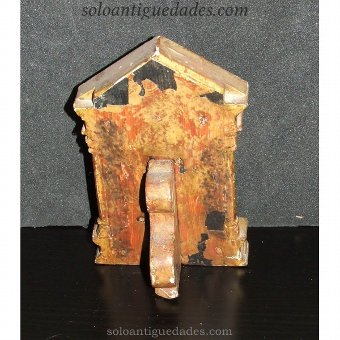Antique Small altar with relief of Jesus Christ