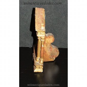 Antique Small altar with relief of Jesus Christ