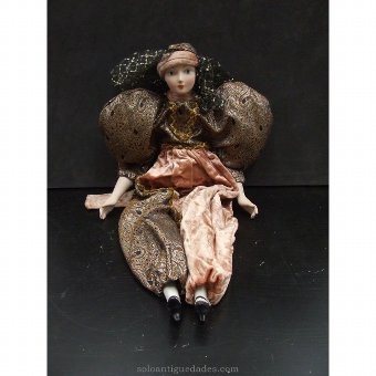 Porcelain doll suit and turban