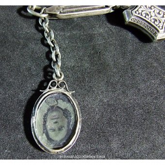 Antique Bracelet with pendant medallion