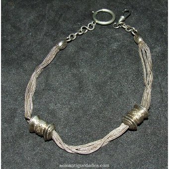 Silver fob