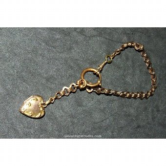 Gold watch chain