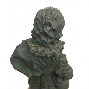 Copper sculpture signed by Rinor