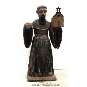 St. Augustine Sculpture eighteenth century
