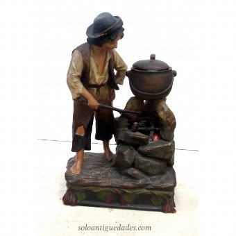 Ceramic Sculpture genre scene