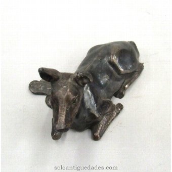 Antique Bronze sculpture doe