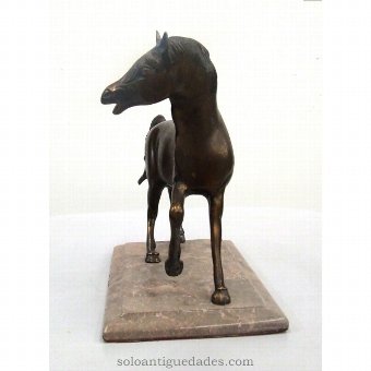 Antique Horse bronze sculpture