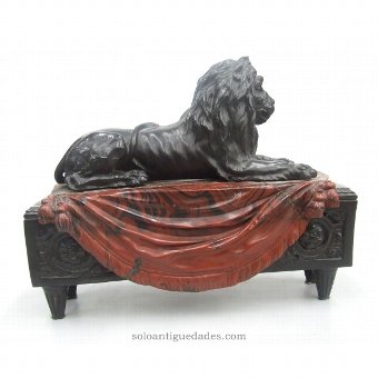 Belgian marble sculpture and Russian