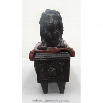 Antique Belgian marble sculpture and Russian