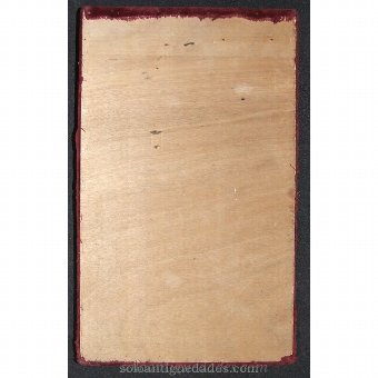 Antique Wooden board with Latin Cross