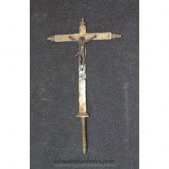 Crucifix in bronze