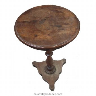 Antique Old wooden pedestal