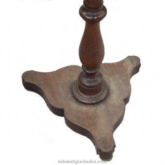 Antique Old wooden pedestal