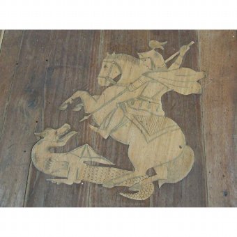 Antique Watchman representation of St. George