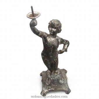 Antique Holder with Greco-Roman sculpture