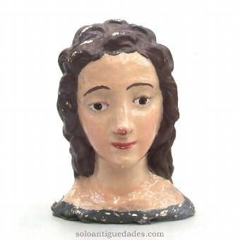 Female Bust paper mache