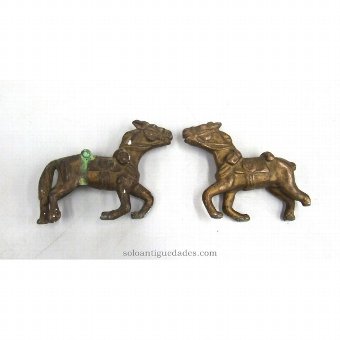 Antique Trotting horse sculpture