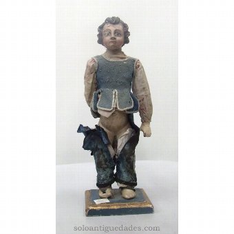 Male figurine paper mache