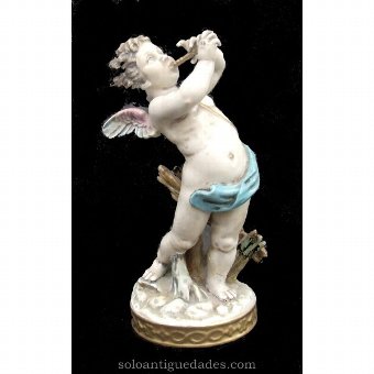 Painted porcelain Sculpture
