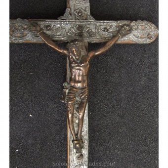 Antique Crucifix Passion motif
