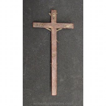 Antique Crucified with Christ archaic
