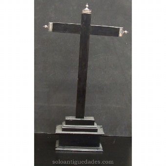 Antique Crucifix with silver spikes