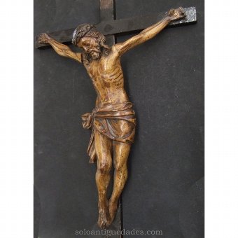 Late Gothic-style Christ crucified