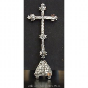 Crucifix with images of Jesus crucified