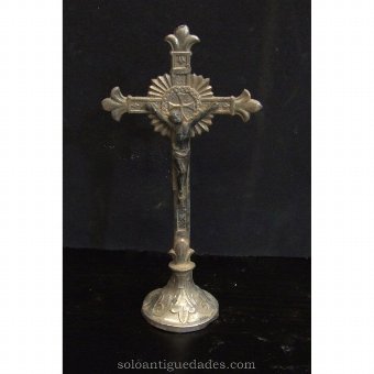 Antique First Communion Style Crucifix