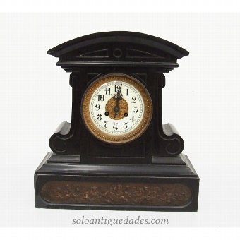 Antique Table clock signed "HONEGGER" in "LYON"