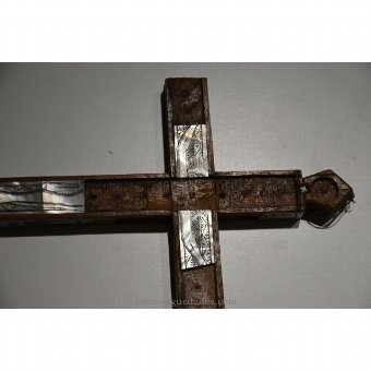 Antique Calvary Crucifix with stations