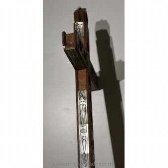 Antique Calvary Crucifix with stations