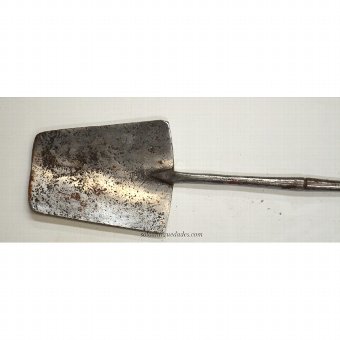 Antique Kitchen shovel with slightly curved blade