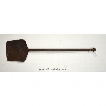 Antique Kitchen shovel shaft square and circular section