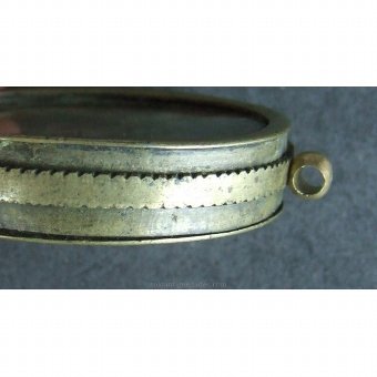 Antique Medallion oval shaped locket type