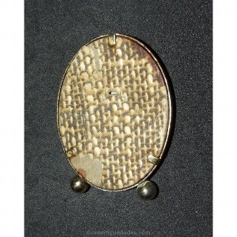 Antique Gold Medallion decorated