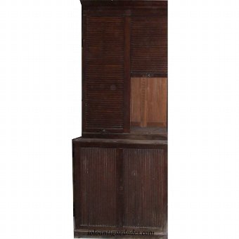 Antique Wooden cupboard with blind enclosure