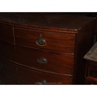 Antique English Mahogany Dresser