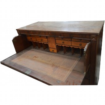 Antique English style desk drawers
