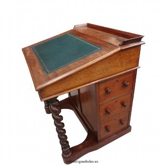 Antique Excellent mahogany Davenport desk
