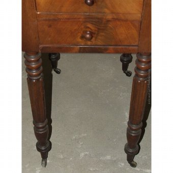 Antique Wooden side table style Pembroke