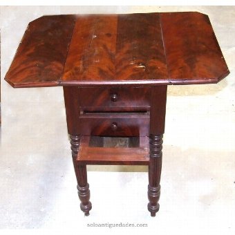 Antique Pembroke style side table