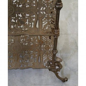 Antique Openwork metal side table
