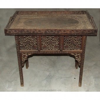 Antique Spanish table solid wood