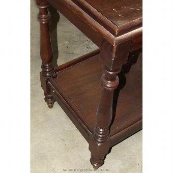 Antique Side table with circular section