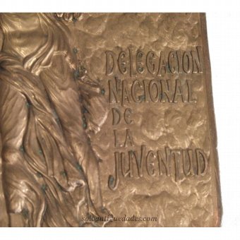 Antique Relief "National Youth Delegation"
